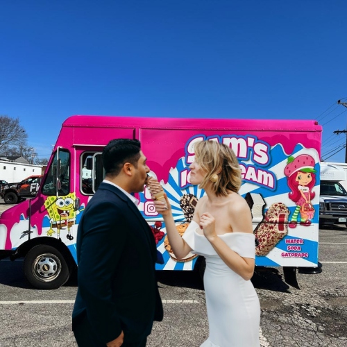 Ice Cream Truck For Wedding