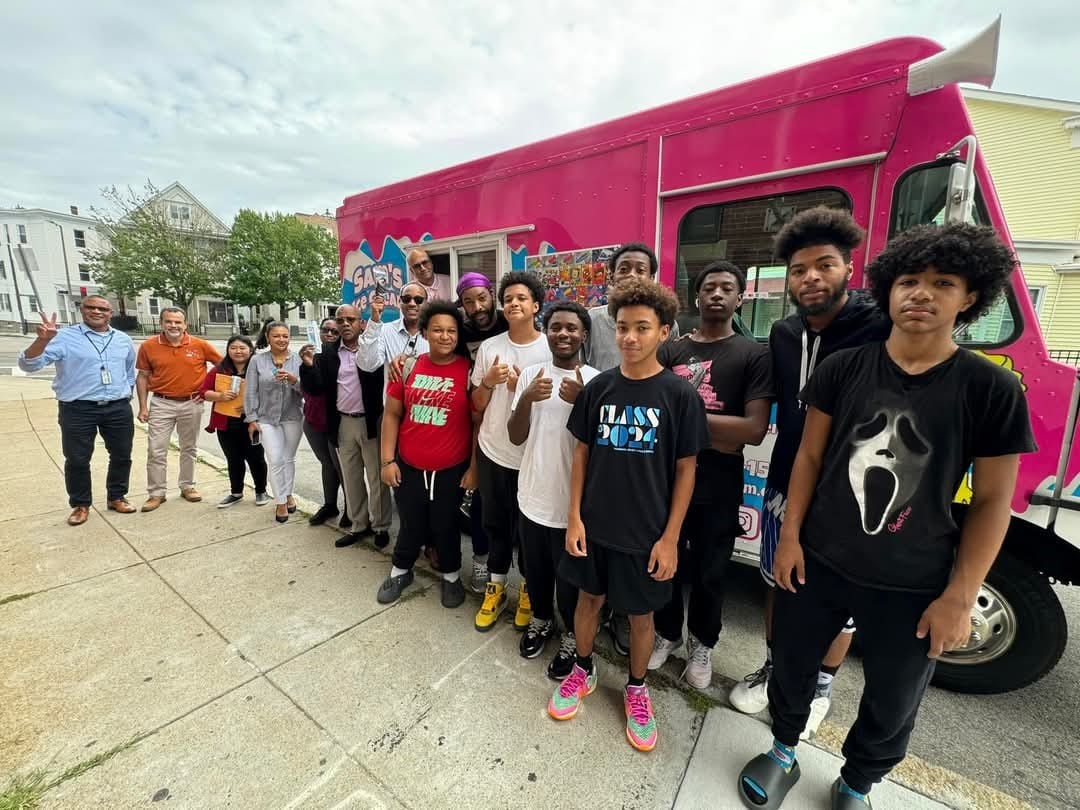 Sam Ice Cream Truck in Graduation Party