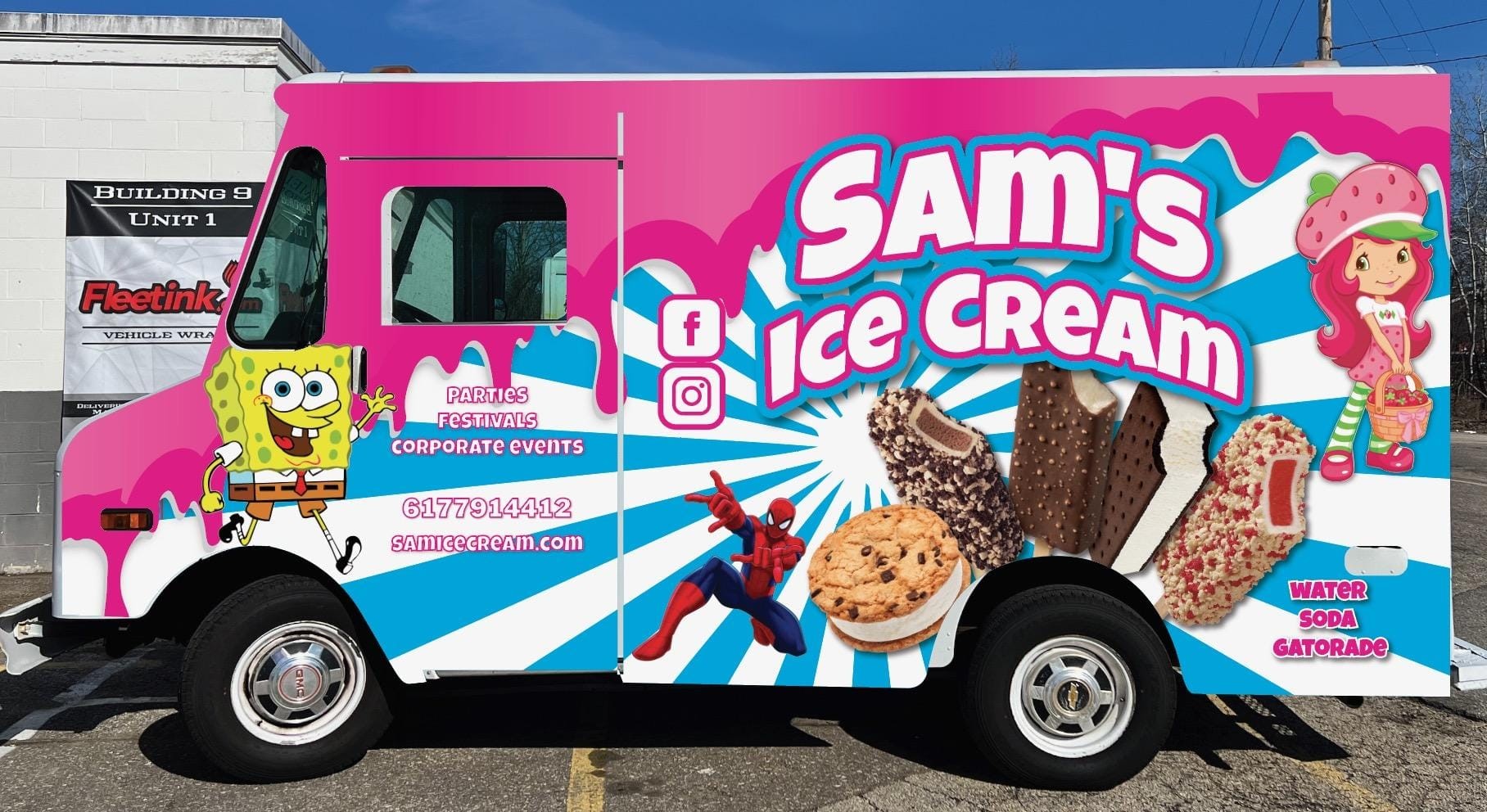 Sam’s Ice Cream Truck in Birthday Party and Make Birthday Unforgettable