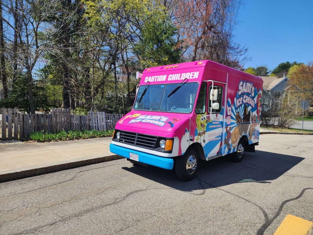 Sam’s Ice Cream in Wedding and Family Event Going