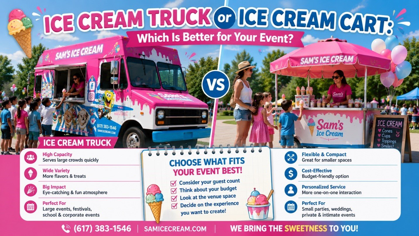 Ice Cream Truck or Ice Cream Cart